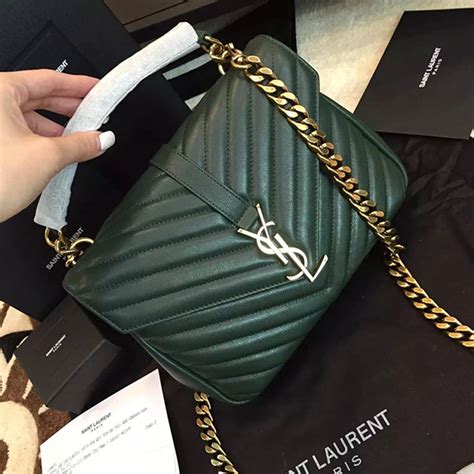 college medium chain bag ysl